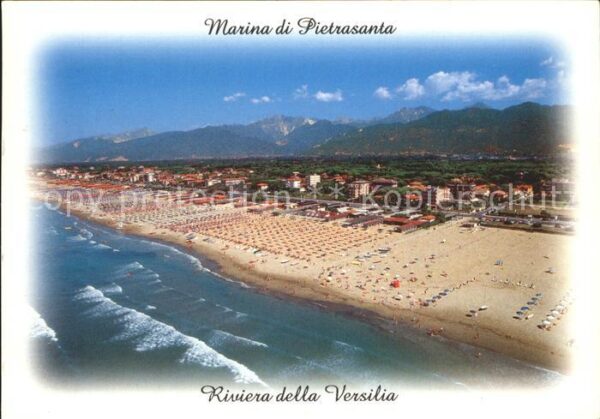 Marina di Pietrasanta Riviera della Versilia Panorama dall ae