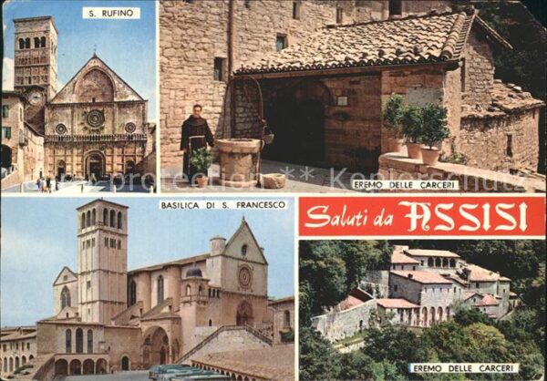 Assisi Umbria Cattedrale San Rufino Eremo delle Carce