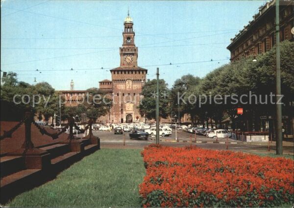 Milano Castello Sforzesco Schloss
