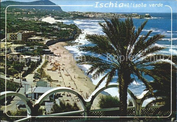 Forio d Ischia Panorama Isola Verde Spiaggia di San Fr