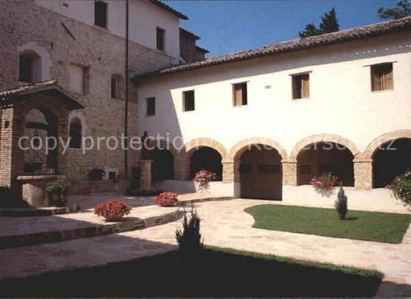 Fontecolombo Santuario Francescano Chiostro Kloster