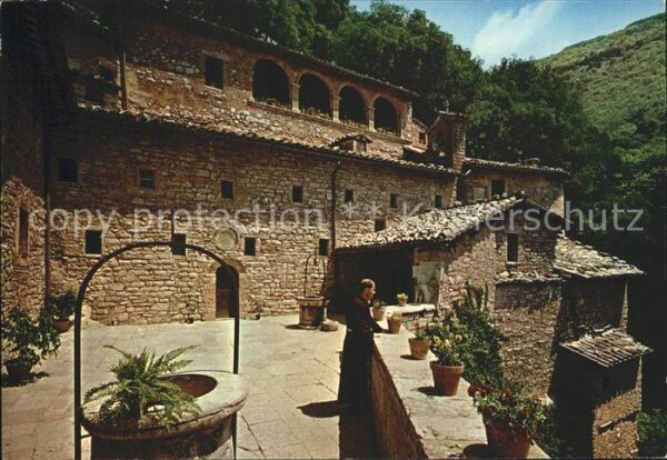 Assisi Umbria Eremo delle Carceri Einsiedelei Kloster