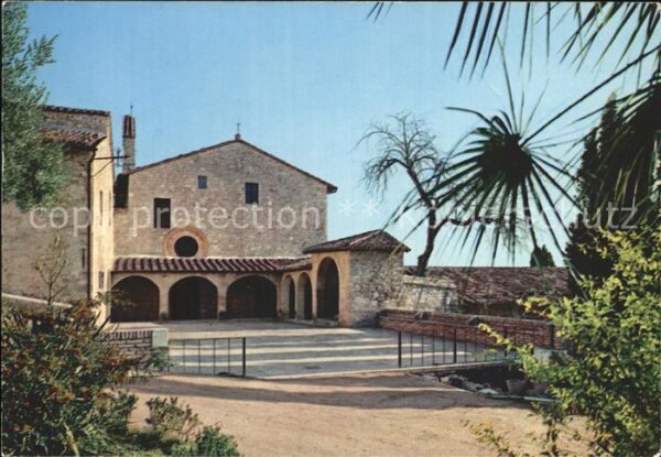 Assisi Umbria Santuario di San Damiano Wallfahrtskirc