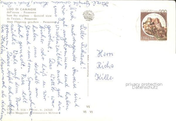 Lido di Camaiore Fliegeraufnahme Gebirge – Bild 2