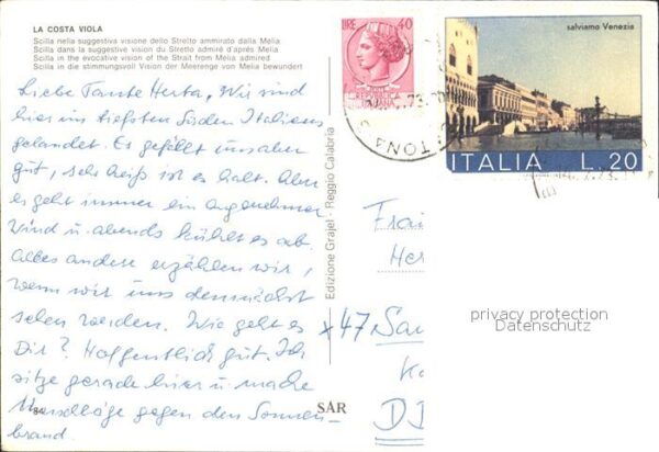 Scilla Kalabrien Panorama Costa Viola – Bild 2