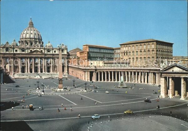 Roma Rom Piazza San Pietro Petersplatz Dom