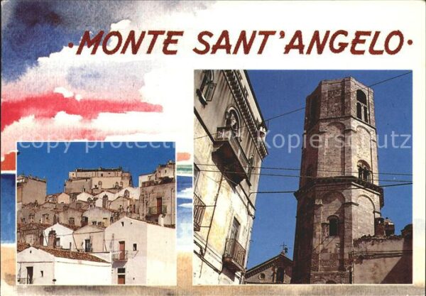 Monte Sant Angelo Campanile Basilica San Michele Arcangel