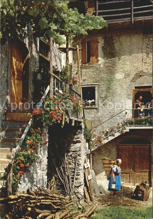 Limone sul Garda Tipico rustico typische ländliche Ansic