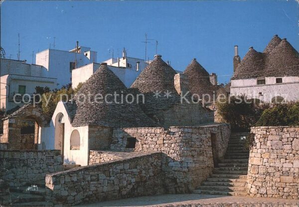 Alberobello Trulli Villa Comunale Rundhäuser