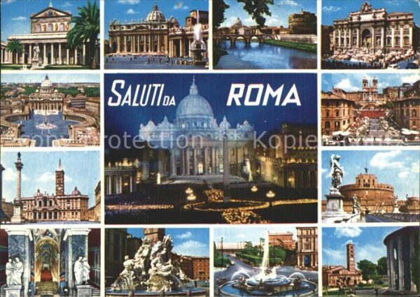 Rom Roma Sehenswürdigkeiten der Stadt Petersdom