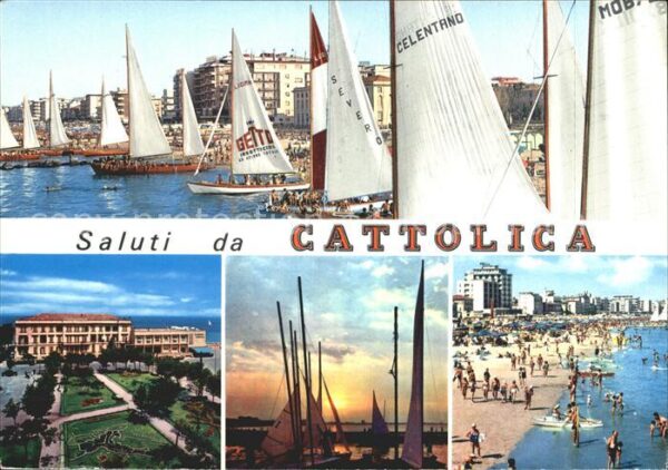 Cattolica Rimini Gite sul mare Piazza I Maggio Giardini