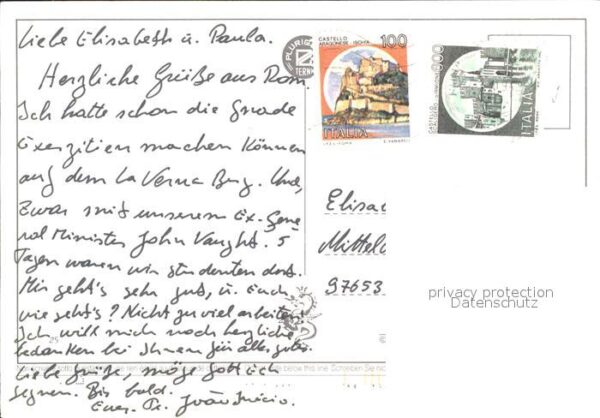 Chiusi della Verna Santuario La Verna Kloster Brunnnen – Bild 2
