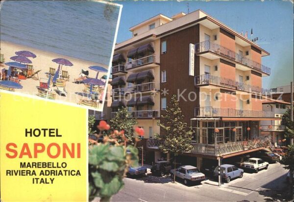 Marebello Rimini Hotel Saponi Strand Riviera Adriatica