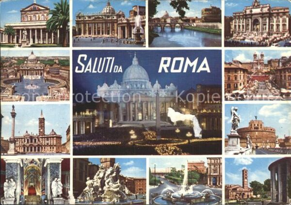 Rom Roma Sehenswürdigkeiten Basiliken Petersdom