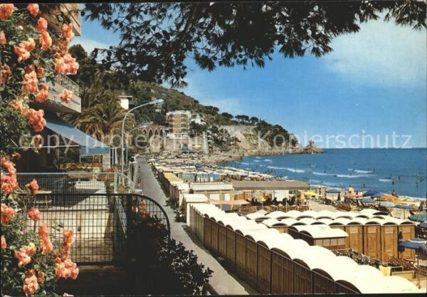 ALASSIO Savona Liguria IT Spiaggia Strand