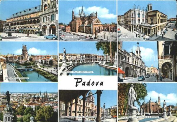 Padova Palazzo Basilica Caffe Via Monumento Pi
