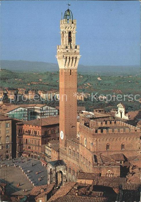 Siena Palazzo Comunale e Torre del Mangia Pal