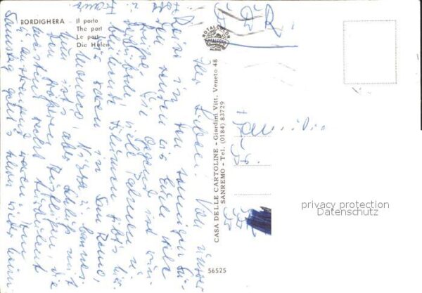Bordighera Porto Hafen Fischer – Bild 2