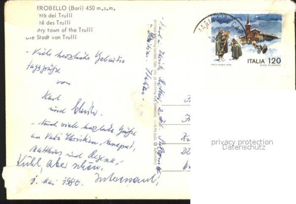 Alberobello Citta dei Trulli Stadt der Rundhäuser – Bild 2