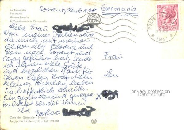 Sorrento Campania La Tarantella Marina Piccola A Capodimo – Bild 2