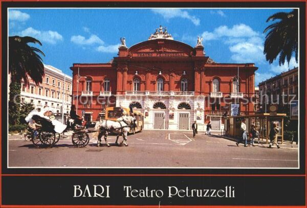 Bari Puglia Teatro Petruzzelli Theater Hochzeitskut