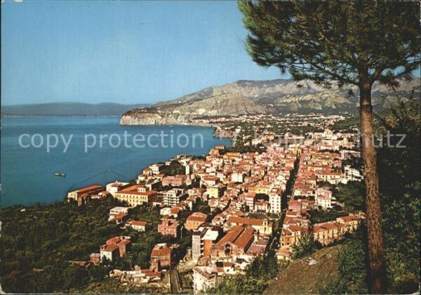 Sorrento Campania Panorama Küste
