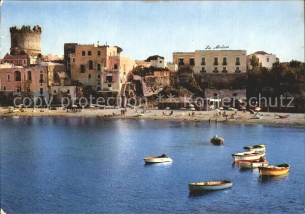 Forio d Ischia La Medusa Hotel Strand Turm