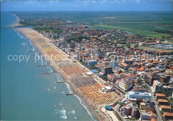 Caorle Venezia Fliegeraufnahme
