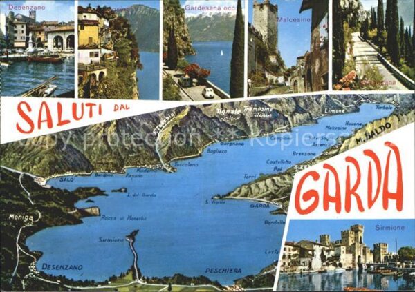 Garda Lago di Garda rund um den Gardasee