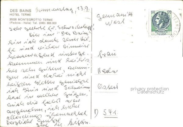 Montegrotto Terme Hotel Des Bains – Bild 2