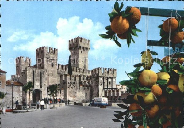 Sirmione Lago di Garda Castello Scaligero Schloss Gardasee Apf