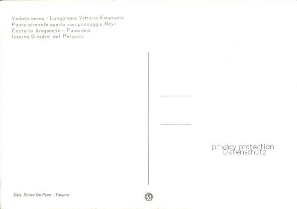 Taranto Lungomare Vittorio Emanuele Ponte Caste – Bild 2