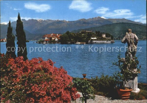 Stresa Lago Maggiore Isola Bella Statue