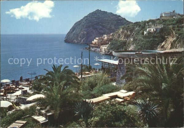 Sant Angelo Ischia Giardini Apollon Gärten Küste