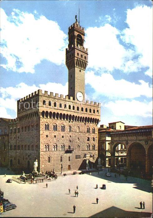 Firenze Florenz Palazzo della Signoria Monumento Palast