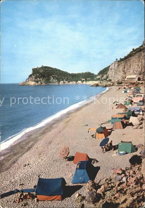 Varigotti Porto Saraceno Strand
