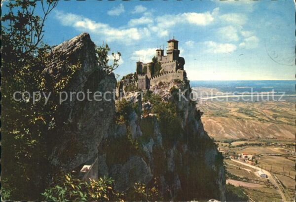 San Marino San Marino Prima Torre Erster Turm Monte Titano Fe