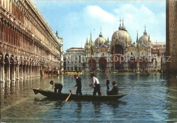 Venezia Venedig Alta maerea Piazzo San Marco Markusplat