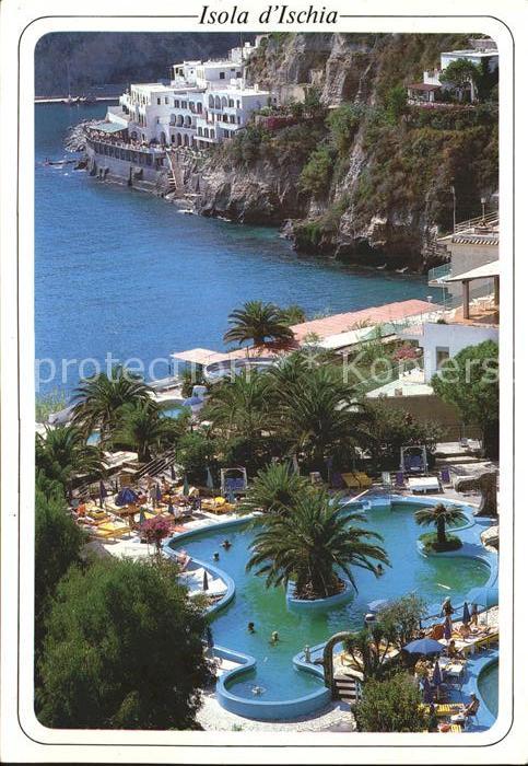 Sant Angelo Ischia Hotelanlage Swimming Pool Küste