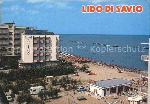 Lido di Savio Scorcio di spiaggia Strand Hotel Restau