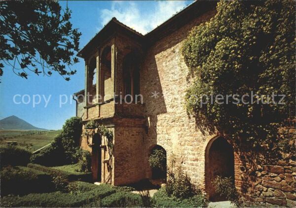Arqua Petrarca Casa del Poeta Colli Euganei Haus des D