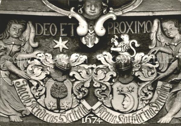 Clausthal-Zellerfeld Wappen Bergapotheke genannt Fratzenapot