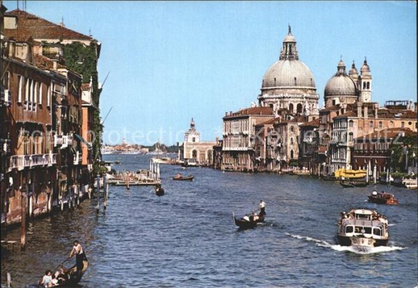 Venezia Venedig Canal Grande Cupole della Salute Salute