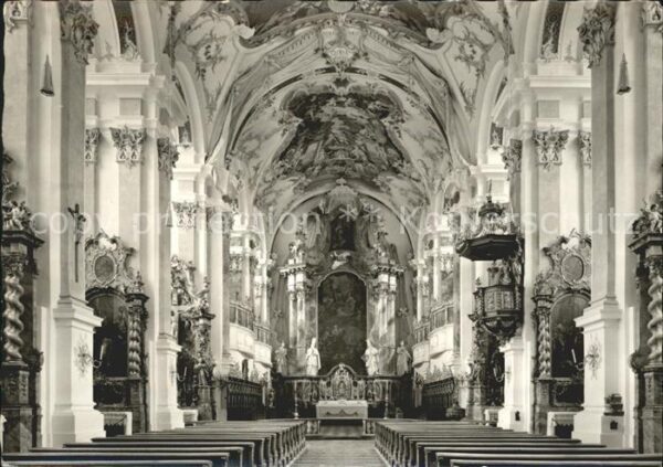 Baumburg Alz Kirche Augustiner Chorherrnstift Freske