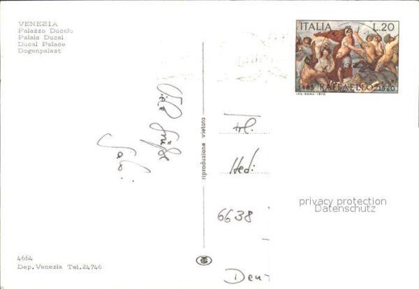 Venezia Venedig Palazzo Ducale Palast – Bild 2