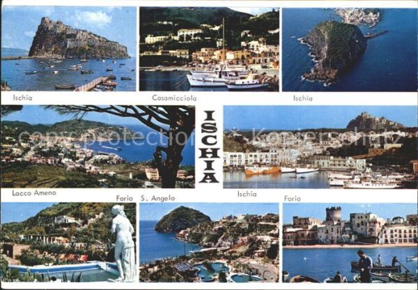 Isola d Ischia Küstenorte der Insel