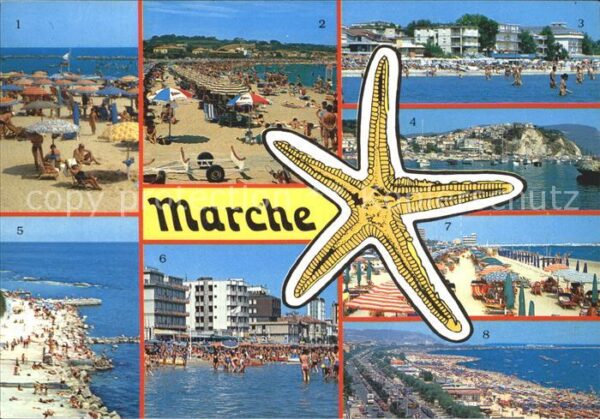 Marche Küstenorte Badeorte der Region