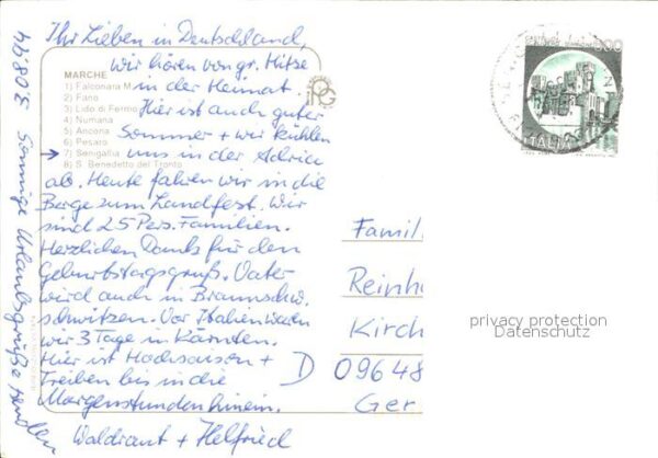 Marche Küstenorte Badeorte der Region – Bild 2