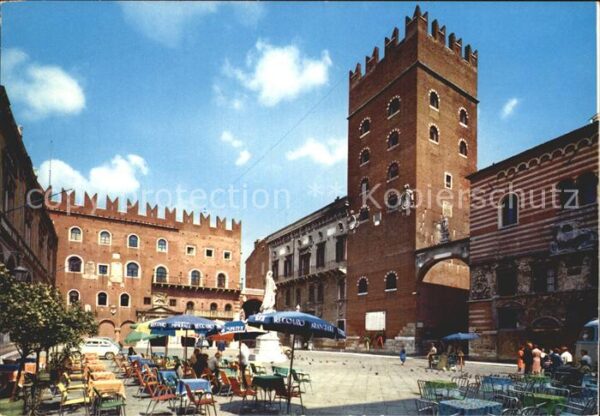 Verona Veneto Piazza dei Signori Herrenplatz Strassen