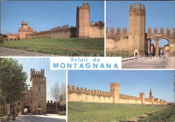 Montagnana Stadtmauer Kastell